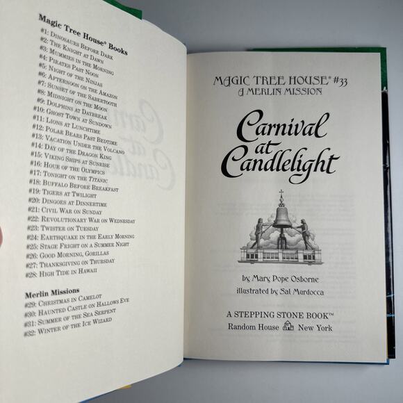 Magic Tree House Carnival at Candlelight by Mary Pope Osborne 1st Edition - Picture 8 of 9